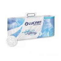 Hartie igienica alba Lucart Strong, 3 straturi