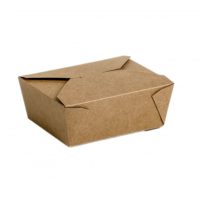 cutie carton kraft meniu caterng